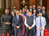 Indian Defence Accounts Service Officer Trainees of 2021 & 2022 batch called on Thiru. R.N.Ravi, Honble Governor of Tamil Nadu, at Raj Bhavan, Chennai -19.09.2023